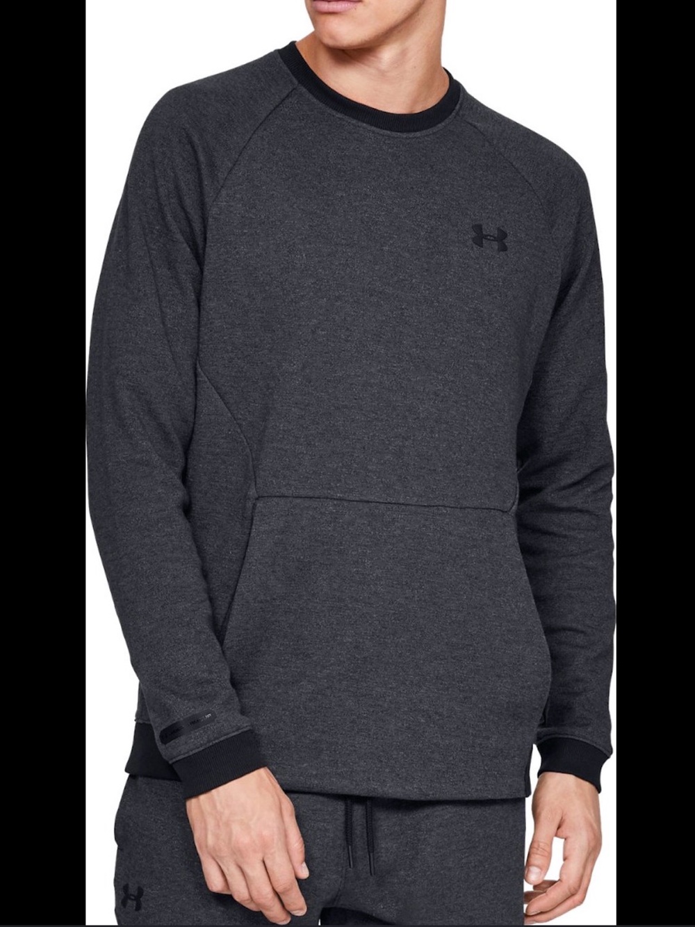 Men’s Under Armour Dark Gray Crewneck Sweatshirt
